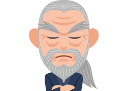 experiencedのイラスト