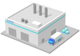 factoryのイラスト