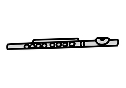 fluteのイラスト