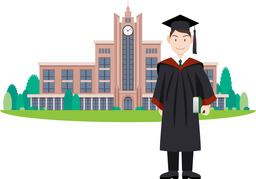 graduateのイラスト