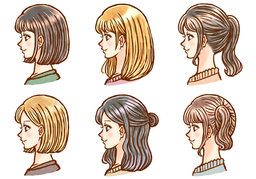 hairstyleのイラスト