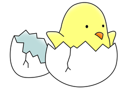 hatchのイラスト