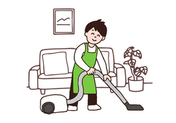 houseworkのイラスト