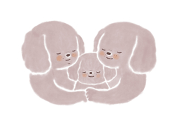 hugのイラスト