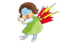 intenseのイラスト