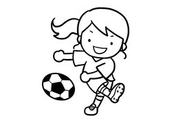 kickのイラスト