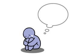 lonelyのイラスト