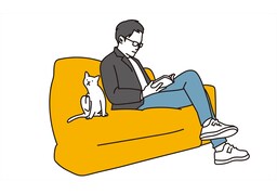 loungeのイラスト