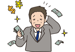 lucrativeのイラスト