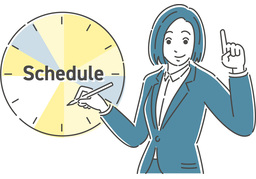 meantimeのイラスト