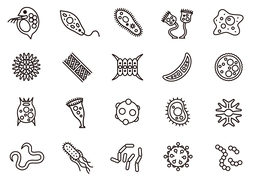microbeのイラスト