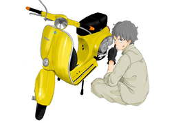 motorbikeのイラスト