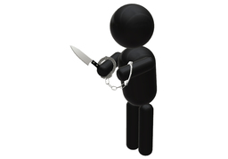 murdererのイラスト