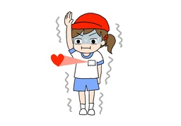 nervousのイラスト
