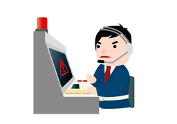 observerのイラスト