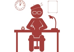 overdueのイラスト