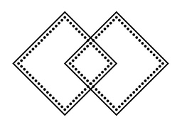 overlapのイラスト