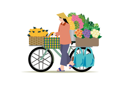 peddleのイラスト