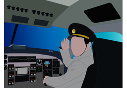 pilotのイラスト