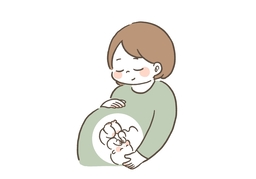 pregnantのイラスト