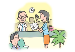 registrationのイラスト