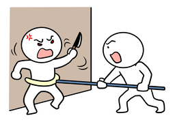 restrainのイラスト