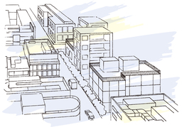 rooftopのイラスト