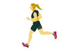 runningのイラスト