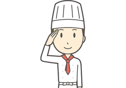 saluteのイラスト