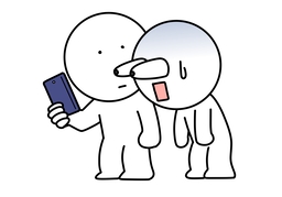 shockingのイラスト