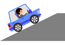 slopeのイラスト