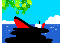 spillageのイラスト