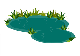 stagnantのイラスト