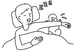 suffocateのイラスト