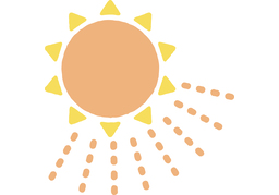 sunshineのイラスト