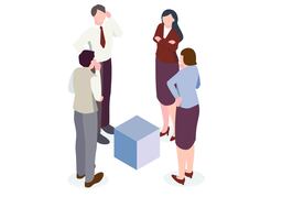 teamworkのイラスト