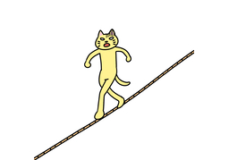 thrillingのイラスト