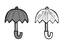 transparencyのイラスト