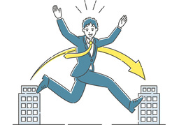 turnoverのイラスト