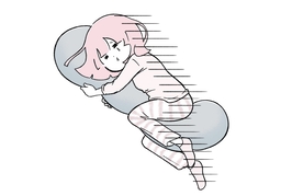 unhappyのイラスト
