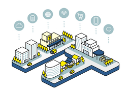 urbanizationのイラスト