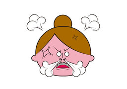 vehementlyのイラスト