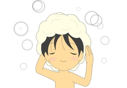 washingのイラスト