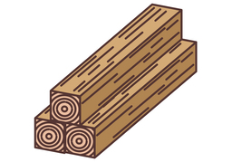 woodのイラスト