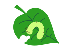 wormのイラスト