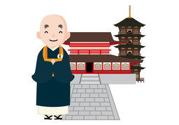 Buddhismのイラスト