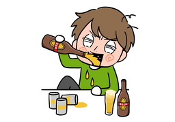 addictedのイラスト