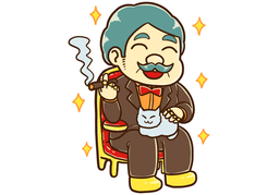 affluentのイラスト