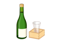 alcoholicのイラスト