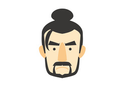 beardのイラスト